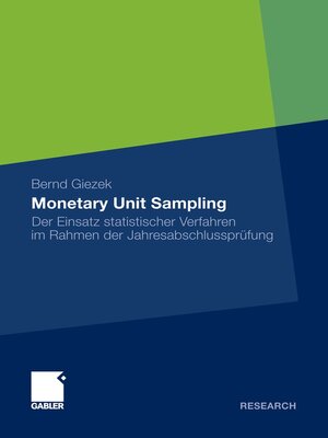 cover image of Monetary Unit Sampling